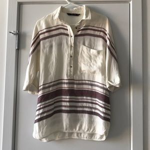 Zara printed shirt
